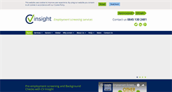 Desktop Screenshot of cvinsight.co.uk